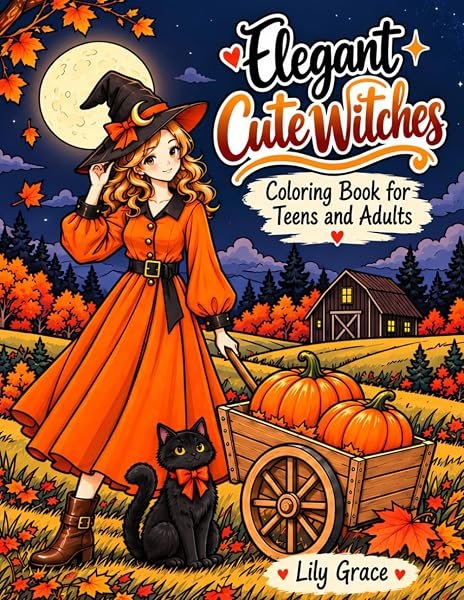 Elegant Cute Witches by Lily Grace, cover