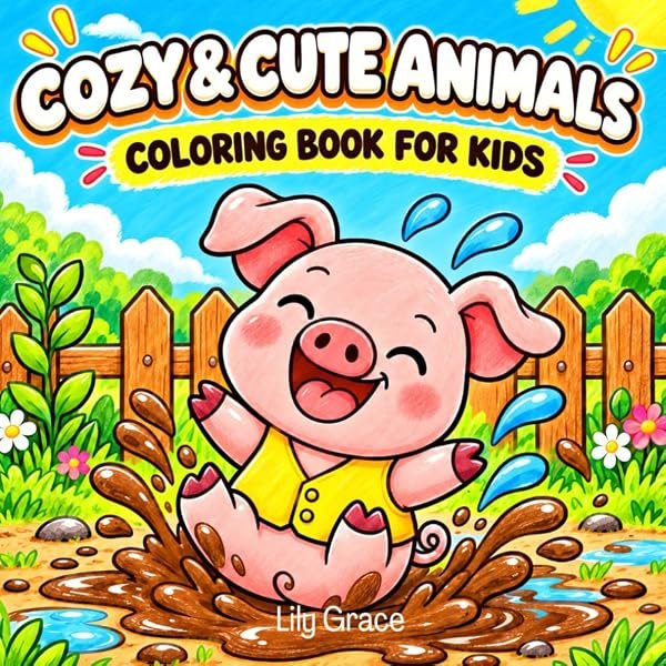 Cozy & Cute Animals by Lily Grace, cover